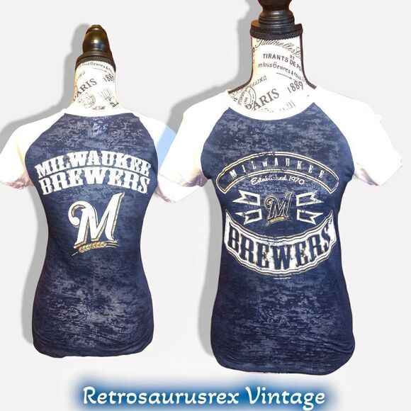 𝅺milwaukee Brewers Shirt - Picture 1 of 6